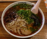 「醤油麺（太麺）（並）（670円）」@田舎食改革第1弾 嗚呼 隼 本店の写真