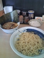 「つけ麺味噌+ライス」@ら〜めん 両国ときせいの写真