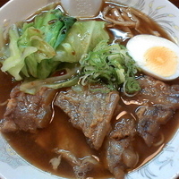 「豚なんこつそば（並盛）¥800」@飛騨高山中華そば やまとの写真