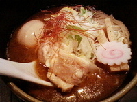 「伊勢海老そば味玉入り」@二代目 けいすけ 海老そば外伝の写真