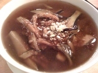 「茄子湯麺（￥1,300）」@翠林の写真