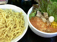 「ヘルシーで濃厚なイタトマトつけ麺」@潮中華 KAZEの写真