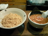 「つけ麺 紺（味噌+鰹） 普通盛（200g） 750円」@こってりらーめん 誉の写真