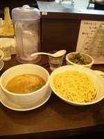 「つけ麺（並）」@彩色ラーメン きんせい 高槻駅前店の写真