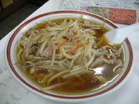 「肉そば（800円）」@万福の写真