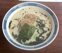 「黒ラーメン（670円）」@熊本ラーメン大門の写真