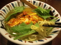 「とんとま（秋季限定）850円-100円（サービス期間）」@七志 とんこつ編 上野店の写真