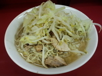 「小ラーメン 650円（少なめ）」@ラーメン二郎 ひばりヶ丘駅前店の写真