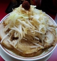 「豚ダブルラーメン980円」@用心棒の写真
