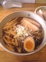 「醤油らーめん+メンマ」@ふきのとうの写真