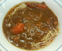 「カレーラーメン450円」@西新井ラーメンの写真