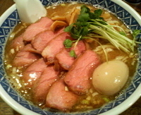 「らーめん中盛 チャーシュー 味玉」@燦燦斗の写真