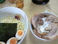 「特つけチャーシュー（1,050円）+味玉（100円）」@よし丸の写真