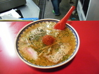 「赤湯からみそラーメン」@龍上海 米沢店の写真