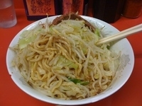 「汁なし小ラーメン」@ラーメン二郎 環七一之江店の写真
