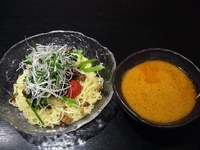 「冷し担々つけ麺（大盛り）」@創作中華 花/華の写真