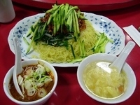 「汁無し山椒風冷し担担麺(大盛り)」@中国家庭料理 神洲之華の写真