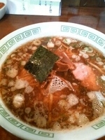 「いまむら式 煮干し醤油ラーメン まぐろ増し」@横濱いまむら総本店 本店の写真