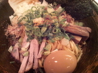 「あぶらそば（味玉付き）800円」@瞠 池袋店の写真