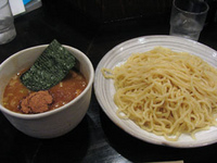 「つけめん（大盛り）+味玉@750+100」@風雲児の写真