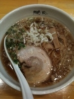 「ラーメン 太麺」@麺場 隆二の写真