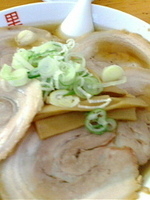 「チャーシューメン￥750+大盛り￥100」@千里の写真