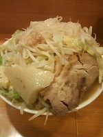 「小ラーメン（ヤサイ・ニンニク・アブラ）」@ラーメン二郎 八王子野猿街道店2の写真