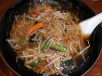 「もやしラーメン」@美華飯店の写真