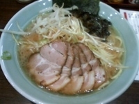 「ネギチャーシュー麺 中盛り 950円」@横浜ラーメン 増田家 幕張店の写真