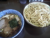 「つけめん+半肉盛り+味玉」@次念序の写真