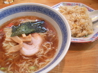 「ラーメン+チャーハンセット」@中華料理 一番の写真