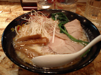 「限定豆乳かつお」@濃厚とんこつらーめん オハナ堂の写真