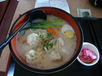 「海老ワンタン麺 49元（約710円）」@豪普生達餐飲Hope Starの写真