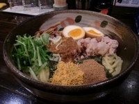 「油そば750円」@油そば 椿の写真