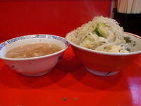 「ざるラーメン  ニンニクヤサイアブラ」@ラーメン二郎 府中店の写真