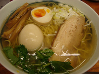 「和風柚子柳麺+玉子」@麺屋ひょっとこの写真
