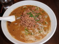 「刀削坦々麺(600円)」@刀削麺 龍の写真