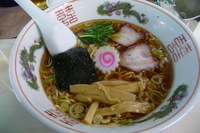 「ラーメン+半チャーハンセット（850円）」@ザ・ラーメン屋の写真