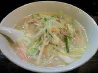 「タンメン 750円（塩味）」@麺工房HIRAMAの写真