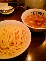 「つけめん【750円】」@TETSU 品川店の写真