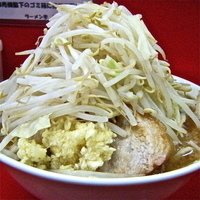 「小ラーメン（ニンニク・野菜￥700）」@ラーメン 学の写真