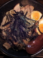 「油そば大（300g）￥700」@油屋製麺 神田本店の写真