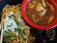 「花の季 田舎のつけ麺 肉増し あつもり」@大つけ麺博 2009の写真