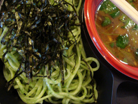 「なんつッ亭  青海苔つけ麺」@大つけ麺博 2009の写真
