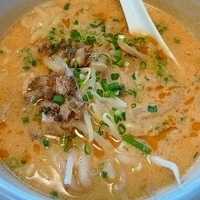 「坦々ピリ辛味噌ラーメン」@拉麺飯 龍伸の写真