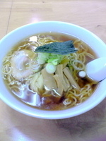 「中華そば（大盛り） 700円」@三河餃子房 門前屋商店の写真