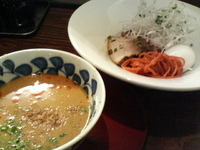 「坦々REDつけ麺」@らー麺屋 バリバリジョニーの写真