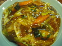 「スタミナ冷し大盛￥750」@スタミナラーメン がむしゃの写真