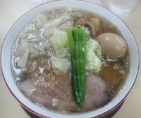 「塩ワンタンチャーシューメン+味玉」@支那そば 心麺の写真