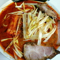 「ヤサイミソラーメン（ピリ辛）￥900」@ラーメン 日本一の写真